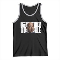 John Lewis Quote Affrican American Tank Top Black History Good Trouble