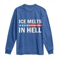 Ice Melts In Hell Long Sleeve Shirt Activist Statement Quote
