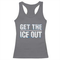 Minnesota Resist Anti ICE Immigration Protest Ladies Racerback Tank Top
