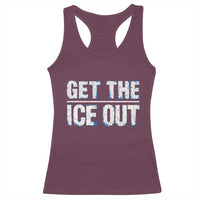 Minnesota Resist Anti ICE Immigration Protest Ladies Racerback Tank Top