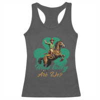 How Lucky Are We Racerback Tank Top Cowboy Western Irish St Patrick's Day