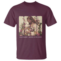 Silly Rabbit Easter Is For Jesus T Shirt Christian Jeusus Floral Easter