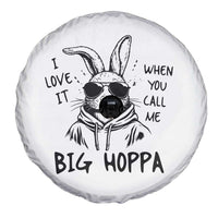 I Love It When You Call Me Big Hoppa Spare Tire Cover Funny Easter Bunny Kids