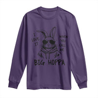 I Love It When You Call Me Big Hoppa Long Sleeve Shirt Funny Easter Bunny Kids