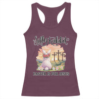 Silly Rabbit Easter Is For Jesus Racerback Tank Top Christian Easter
