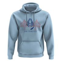 Funny Cat San Francisco Golden Gate Hoodie