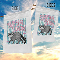 See Ya Soon Raccoon Garden Flag Funny Last Day of School