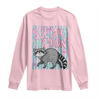 See Ya Soon Raccoon Long Sleeve Shirt Funny Last Day of School