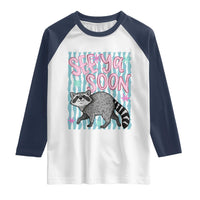 See Ya Soon Raccoon Raglan Shirt Funny Last Day of School