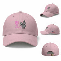 See Ya Soon Raccoon Baseball Cap Funny Last Day Of School