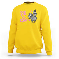 See Ya Soon Raccoon Sweatshirt Funny Last Day Of School