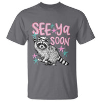 Funny Raccoon Graduation T Shirt Senior Grad 2026 See Ya Soon