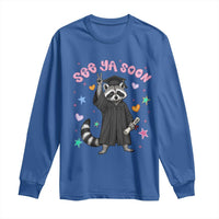 See Ya Soon Raccoon Long Sleeve Shirt Funny Raccoon Graduation 2026