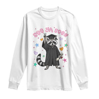 See Ya Soon Raccoon Long Sleeve Shirt Funny Raccoon Graduation 2026