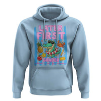 Later First Grader School's Out For Summer Hoodie Last Day Of School Later Gator Alligator