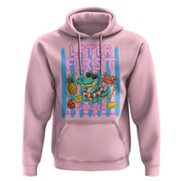 Later First Grader School's Out For Summer Hoodie Last Day Of School Later Gator Alligator