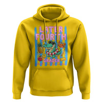 Later Fourth Grader School's Out For Summer Hoodie Last Day Of School Later Gator Alligator