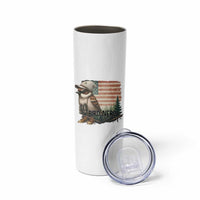 Bird Nerd Skinny Tumbler Funny Bird Watching Patriotic American Flag - Wonder Print Shop