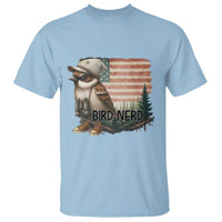 Bird Nerd T Shirt Funny Bird Watching Patriotic American Flag - Wonder Print Shop