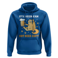 Funny Cat Drinking Beer Hoodie It Is Beer Can Not Beer Can Not Kitty Lovers - Wonder Print Shop