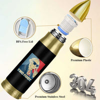 Two Fiddy George Washington 250th Anniversary Bullet Tumbler Funny 4th of July