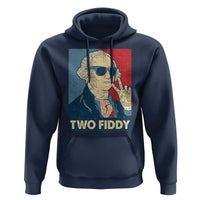 Two Fiddy George Washington 250th Anniversary Hoodie Funny 4th of July