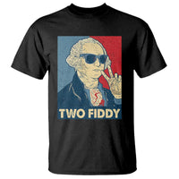 Two Fiddy George Washington 250th Anniversary T Shirt Funny 4th of July