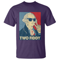 Two Fiddy George Washington 250th Anniversary T Shirt Funny 4th of July