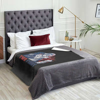 Two Fiddy 250th Anniversary Throw Blanket Funny George Washington 4th of July