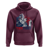 Two Fiddy 250th Anniversary Hoodie Funny George Washington 4th of July