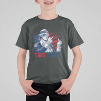 Two Fiddy 250th Anniversary T Shirt For Kid Funny George Washington 4th of July