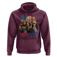 Two Fiddy 250th Anniversary Hoodie Funny Founding Father 4th of July
