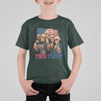 Two Fiddy 250th Anniversary T Shirt For Kid Funny Founding Father 4th of July