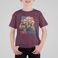 Two Fiddy 250th Anniversary T Shirt For Kid Funny Founding Father 4th of July