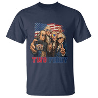 Two Fiddy 250th Anniversary T Shirt Funny Founding Father 4th of July