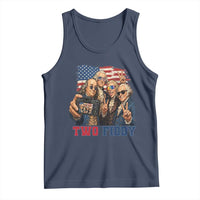 Two Fiddy 250th Anniversary Tank Top Funny Founding Father 4th of July
