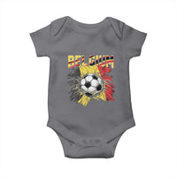 Belgium Belgian Flag Souvenir Belgie Baby Onesie Game Day Soccer Fans Football
