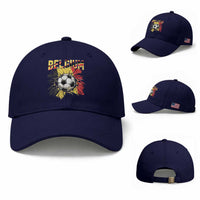Belgium Belgian Flag Souvenir Belgie Baseball Cap Game Day Soccer Fans Football