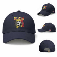 Belgium Belgian Flag Souvenir Belgie Baseball Cap Game Day Soccer Fans Football