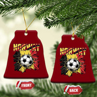 Belgium Belgian Flag Souvenir Belgie Ceramic Ornament Game Day Soccer Fans Football