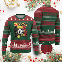 Belgium Belgian Flag Souvenir Belgie Ugly Christmas Sweater Game Day Soccer Fans Football