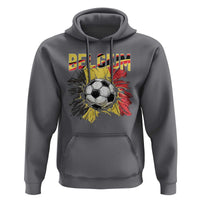 Belgium Belgian Flag Souvenir Belgie Hoodie Game Day Soccer Fans Football