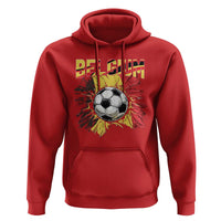 Belgium Belgian Flag Souvenir Belgie Hoodie Game Day Soccer Fans Football