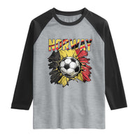 Belgium Belgian Flag Souvenir Belgie Raglan Shirt Game Day Soccer Fans Football