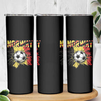 Belgium Belgian Flag Souvenir Belgie Skinny Tumbler Game Day Soccer Fans Football