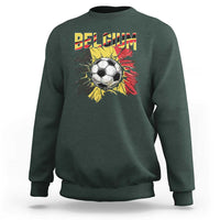 Belgium Belgian Flag Souvenir Belgie Sweatshirt Game Day Soccer Fans Football