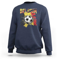 Belgium Belgian Flag Souvenir Belgie Sweatshirt Game Day Soccer Fans Football