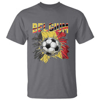Belgium Belgian Flag Souvenir Belgie T Shirt Game Day Soccer Fans Football