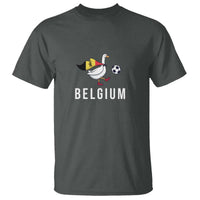 Belgium Football T Shirt Silly Goose Soccer Fan Support