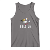 Belgium Football Tank Top Silly Goose Soccer Fan Support